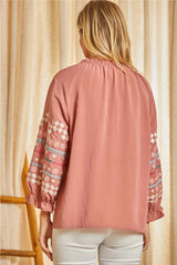 Button Up Cotton Blouse